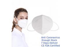 China Foldable N95 Mask Safe Soft Dust Protection Mask High Elastic Earloop Environment Friendly supplier