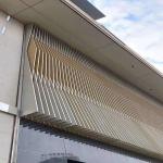Triangular Baffle Exterior Facade Panels Aluminium 4000mm 2.85mm Thick for sale