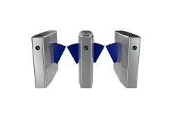 China Electronic Pedestrian Gate Access Control Flap Turnstile Flap Barrier Gate 50-60HZ supplier