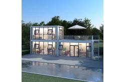 China Custom Folding Container House Compact Structure Container Fold Out House supplier