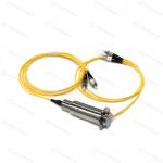2 - 7 Circuits Fiber Optic Slip Rings IP60 With Stainless Steel Housing Material for sale