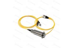 China 2 - 7 Circuits Fiber Optic Slip Rings IP60 With Stainless Steel Housing Material supplier