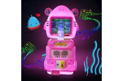 China Original design and popular shark single kids go fishing arcade game machine supplier