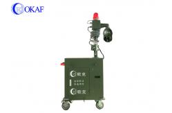 China Surveillance Thermal Imaging PTZ Camera Dual Spectral Camera CCTV Security Mobile Trailer supplier