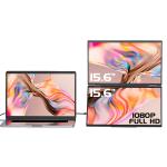 15.6 Inch Full HD 1920*1080 IPS Display Extender Type C Interface Laptop Triple Screen for sale