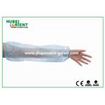Light-Weight White PP+PE waterproof Disposable Arm Covers For Household for sale