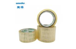 China Brown BOPP Packaging Tape 100M Length Sustainable Transparent For Wrapping supplier