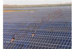 China ASTM Q345B Single Axis Solar Tracker 24h One Axis Solar Tracking System supplier