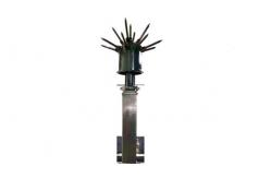 China Customized Protective Lightning Repeller Q235 Steel For Broadcast supplier