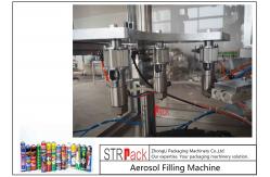 China High Capacity automatic Aerosol Filling Machine For PU Foam / Pesticide supplier