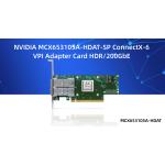 MCX653105A-HDAT-SP Mellanox Card ConnectX®-6 InfiniBand / VPI Adapter HDR IB 200Gb/S 200GbE for sale