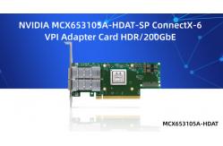 China MCX653106A-HDAT-SP Mellanox 200gbe Network Card ConnectX-6 VPI Adapter supplier