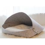Cat Breathable 3mm Felt Pet Cave Contains A Pad for sale
