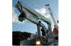 China Steel Structure 5t Extendable 10m knuckle Marine Cranes supplier