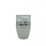 Replaceable Airless Pump Cream Jar Cosmetic Containers 30g 50g Customized Color for sale