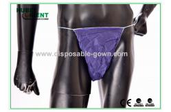 China Dark Blue PP Ladies Disposable use Panties Comfortable Short Break Pants supplier