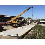 Electronic Heavy Duty Weighbridge For Trucks Pitless Foundation Customized for sale