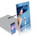 Real Estate Display Magnetic Acrylic Advertising Light Box -40C ～ 55C for Tabletop Advertising for sale