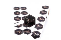 China Embossing / Hot Stamping Self Adhesive Stickers With Offset Printing supplier