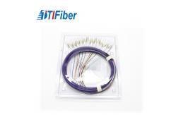 China Multimode Fiber Optic Pigtail Simplex LC SC FC ST Excellent Mechanical Endurance supplier