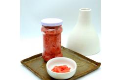 China Fresh Organic Pickled Sushi Ginger Sliced And Strip 160g / Bottle supplier