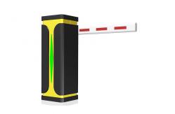 China 60Hz Automatic Vehicle Barrier Brushless Motor Straight Fencing Folding Arm supplier