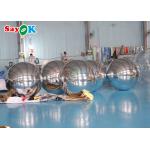 Disco Shinny Inflatable Mirror Ball Large Event Decoration PVC Floating Sphere Mirror Balloon for sale
