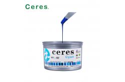 China Anti-Skinning EN71 3 Soya Base Ink Cyan Magenta Gloss Eco Friendly Ink supplier