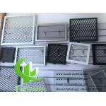 Decorative Architectural aluminum mesh expanded screen panels for facade for sale