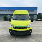 Emergency Rescue Vehicle 933/1097mm Front/Rear Suspension Ambulance With Diesel Oil for sale
