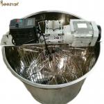 6 Frame Radial Honey Extraction Machine Beekeeping Electric Horizontal Motor Stainless Steel Honey Extractor for sale