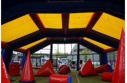 China Water proof and fire resistant Inflatable paintball bunker tent supplier