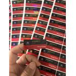 HCG 5000iu 2ml Glass Vial Labels Waterproof Labels with PAPER/PET/PVC Material