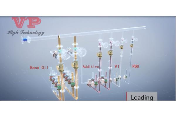Eco Friendly Simultaneous Metering Blending Lubricant Blending Customized