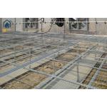 Greenhouse Galvanized Net Indoor Plant Growing Tables Rolling Bench Nursery Seed Bed