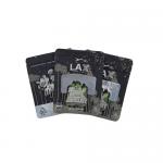 Black Standing Mylar weed Bags Three Side Seal With Open Window for sale