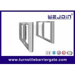 RFID SS304 Entrance Swing Barrier Gate 500mm Arm Auto closing for sale