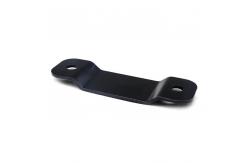 China Bracket Clip Custom Metal Stamping Parts Mounting Black Coating Support Bracket supplier
