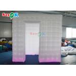 Indoor Party Led Inflatable Photo Booth Oxford Cloth Material