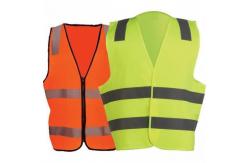 China Polyester Mesh Reflective Safety Vest S-5XL 5cm High Visibility Sewing Tape supplier