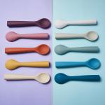 Food Grade Baby Silicone Spoon Feeder Children'S Soup Spoon for sale