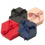 15*13*10cm Hexagon Paper Wedding Gift Box Packaging for sale