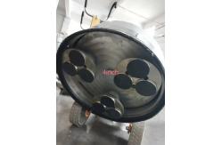 China Yellow Black And Write Concrete Floor Grinder 550mm 1250rpm With 6 Heads supplier