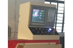 China Hydraulic Clamp Gantry CNC Metal Slotting Machine For Sheet Metal V Grooving supplier