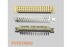 China 3 rows 48P Eurocard DIN 41612 Female PCB Connector Right Angle Terminals supplier
