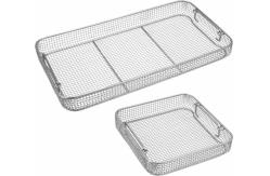China Wire Mesh Surgical Instrument Sterilization Containers Tray For Washing / Sterilizing supplier