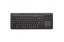 China USB Hygienic Silicone Industrial Keyboard With Full Functionalities supplier