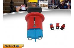 China Miniature Circuit Breaker Lockout Security For Padlock Nylon PA Material supplier