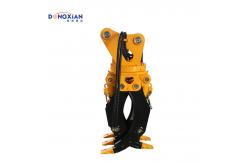 China Hydraulic Mini Excavator Rotating Grapple / Metal Scrap Grapple supplier