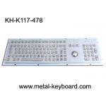 Vandal - Resistance IP65 Industrial PC Keyboard with 25MM Metal Trackball for sale